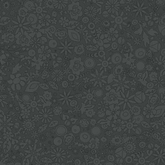 Sun Print 2024 Woodland in Charcoal - Mercury Craft Co.