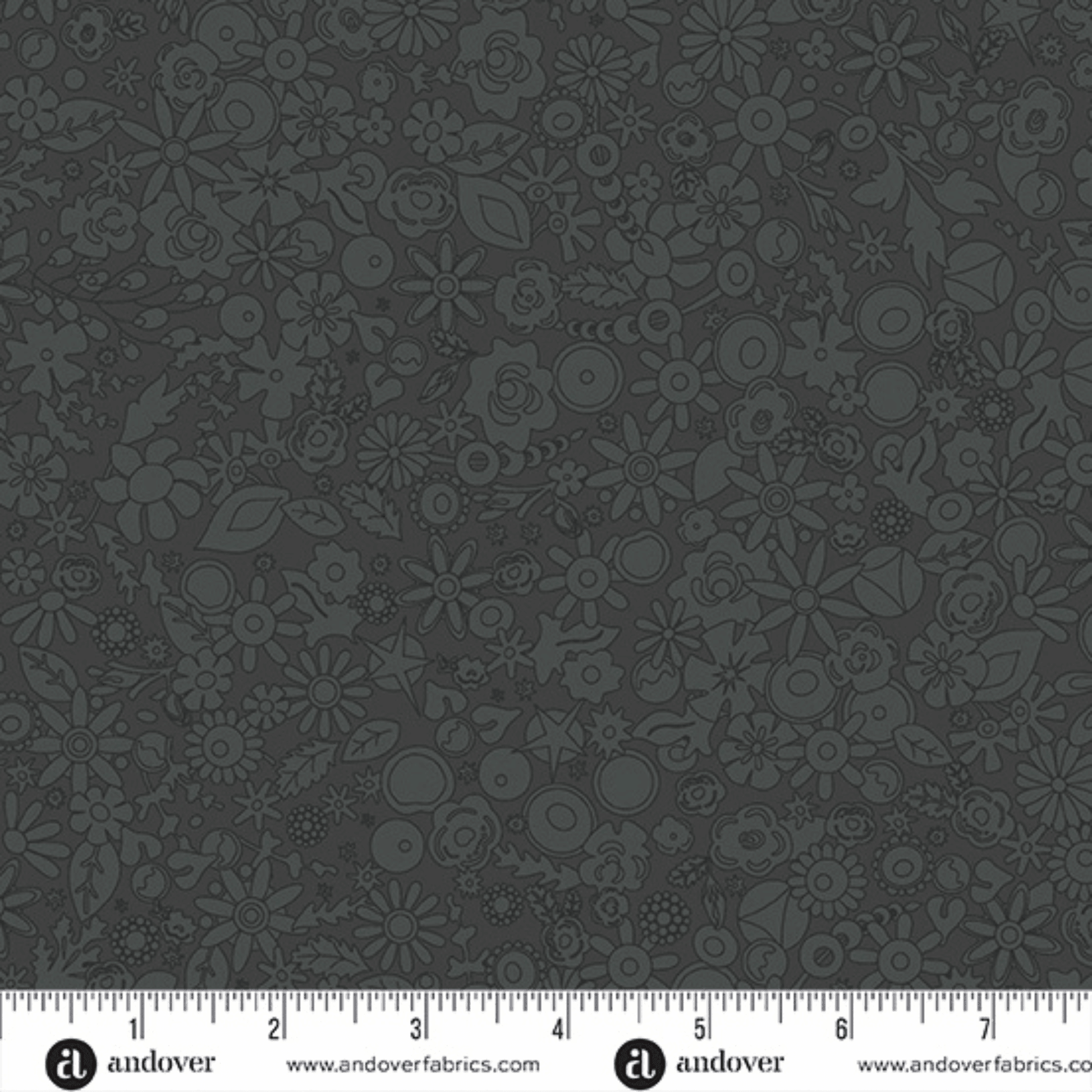 Sun Print 2024 Woodland in Charcoal - Mercury Craft Co.