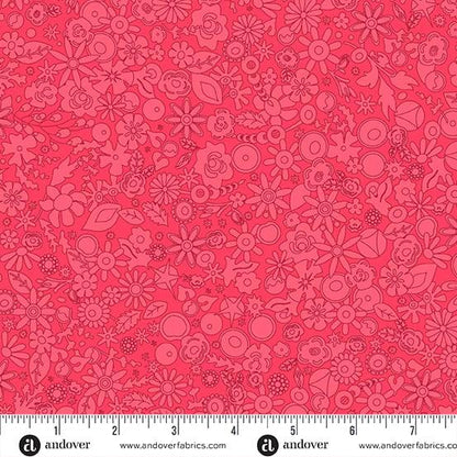 A 790 R Sun Print 2024 Woodland in Strawberry