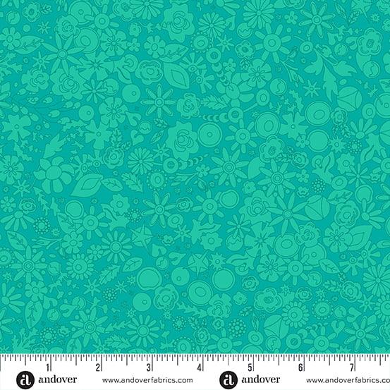 A 790 T Sun Print 2024 Woodland in Teal