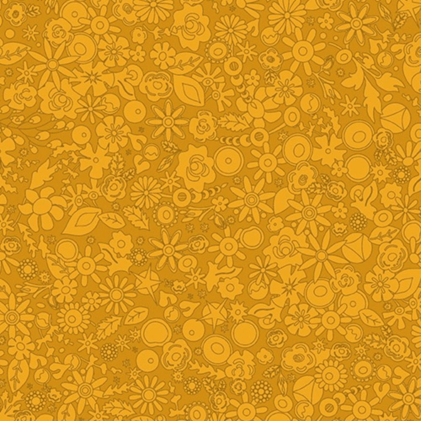 Sun Print 2024 Woodland in Golden - Mercury Craft Co.