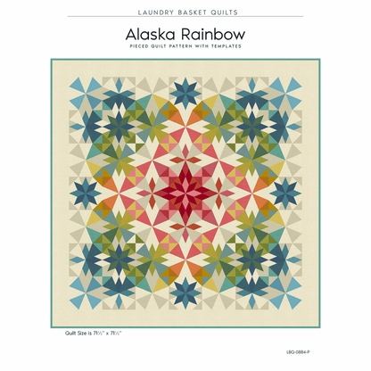 Alaska Rainbow Quilt Pattern - Mercury Craft Co.