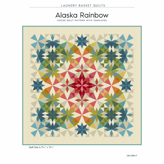 Alaska Rainbow Quilt Pattern