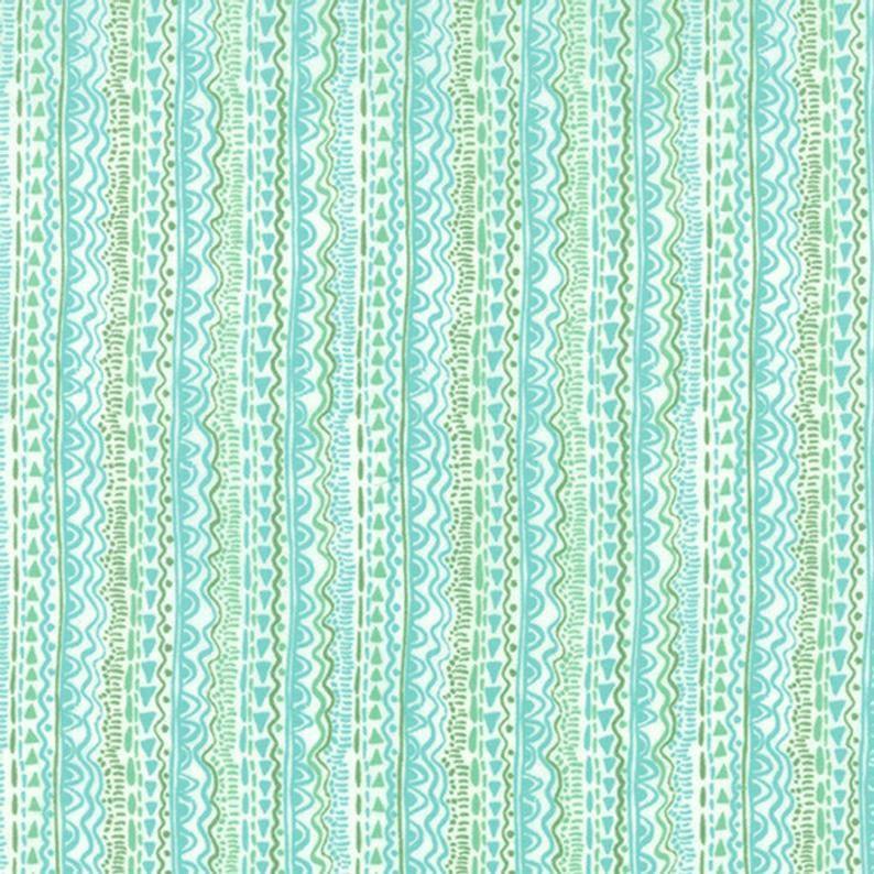 Aria Mint Stripe 27237 13 - Mercury Craft Co.