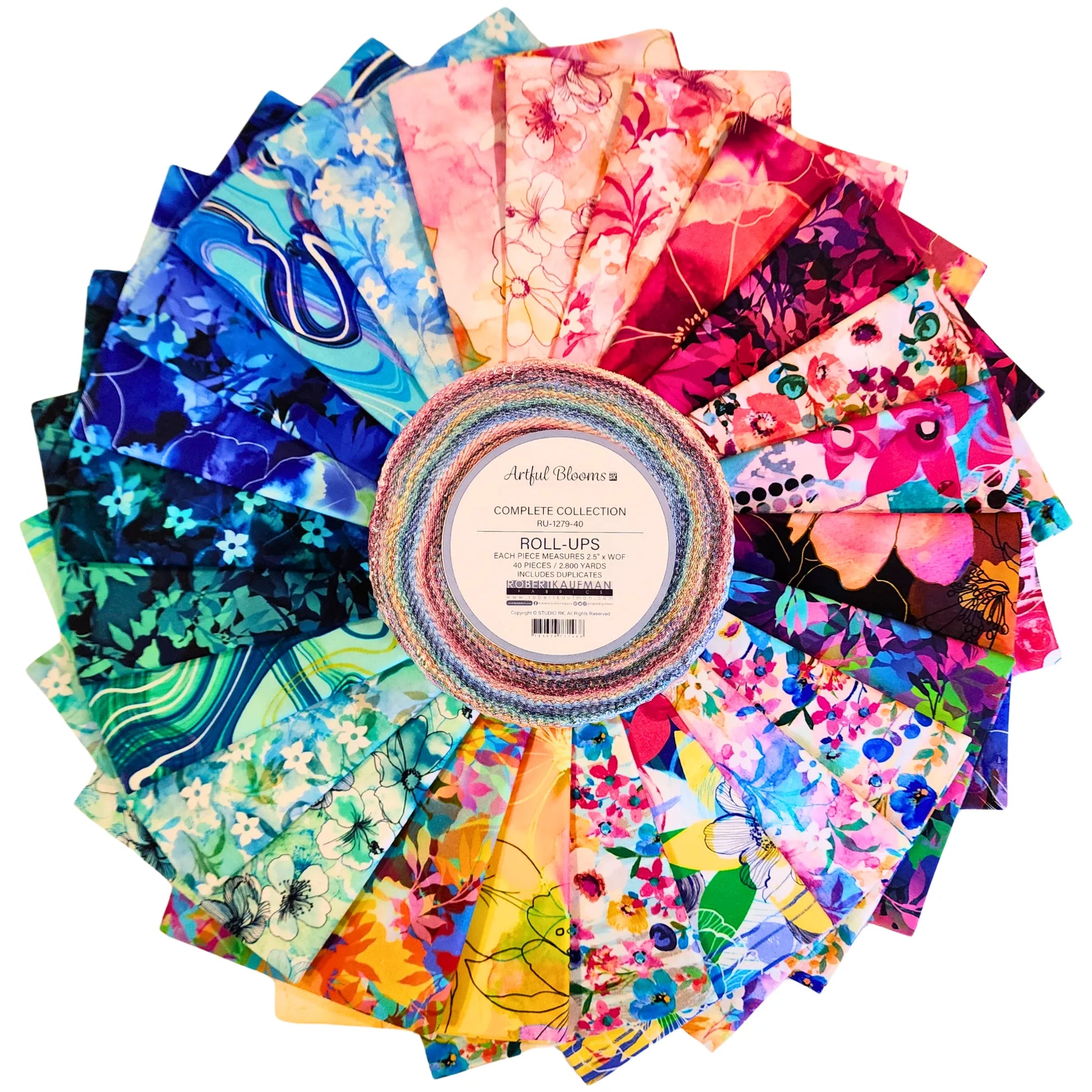 Artful Blooms Roll-Up - Mercury Craft Co.