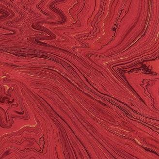 Paisajes de arena con espíritu artesanal en rojo oscuro