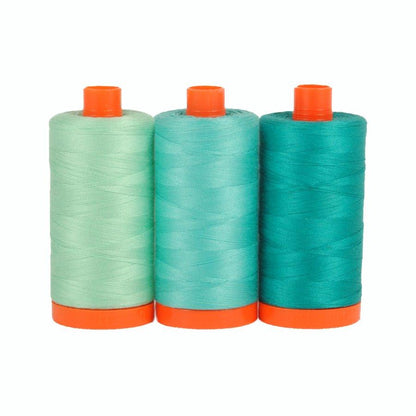 Constructores de color Aurifil - Capri Teal