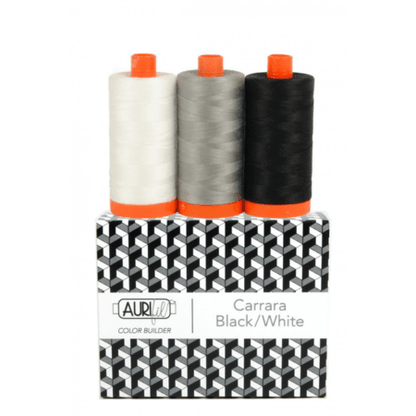 Aurifil Color Builders - Carrara Black/White