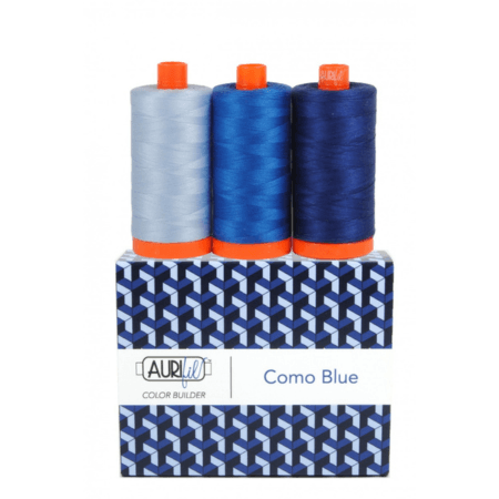 Constructores de color Aurifil - Como Blue 