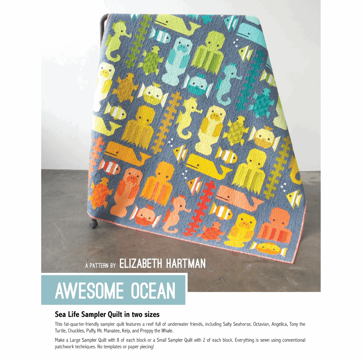 Awesome Ocean Quilt Pattern