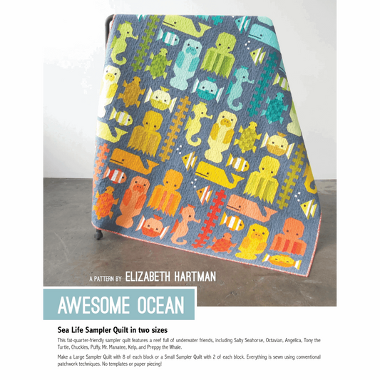 Awesome Ocean Quilt Pattern