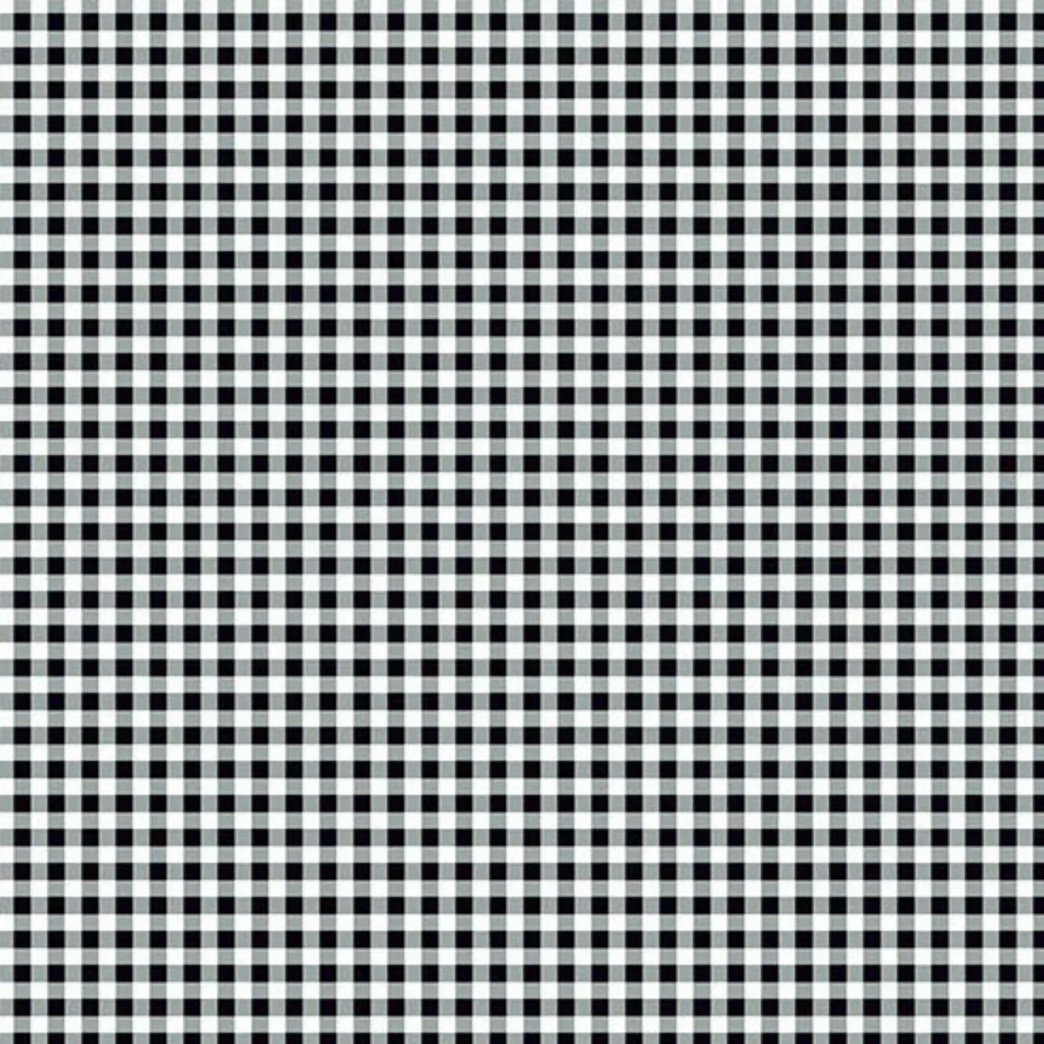Tiny black and white checkered pattern