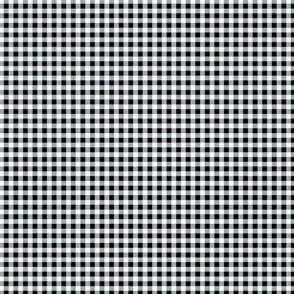 Tiny black and white checkered pattern