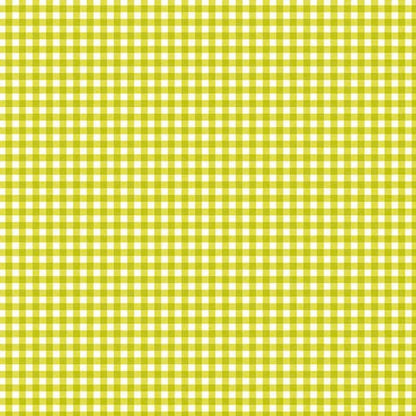 Tiny green and white checkered pattern