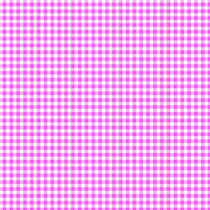 Bright pink and white gingham pattern