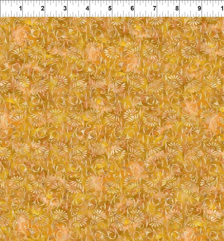 Blooms In Yellow Ruler