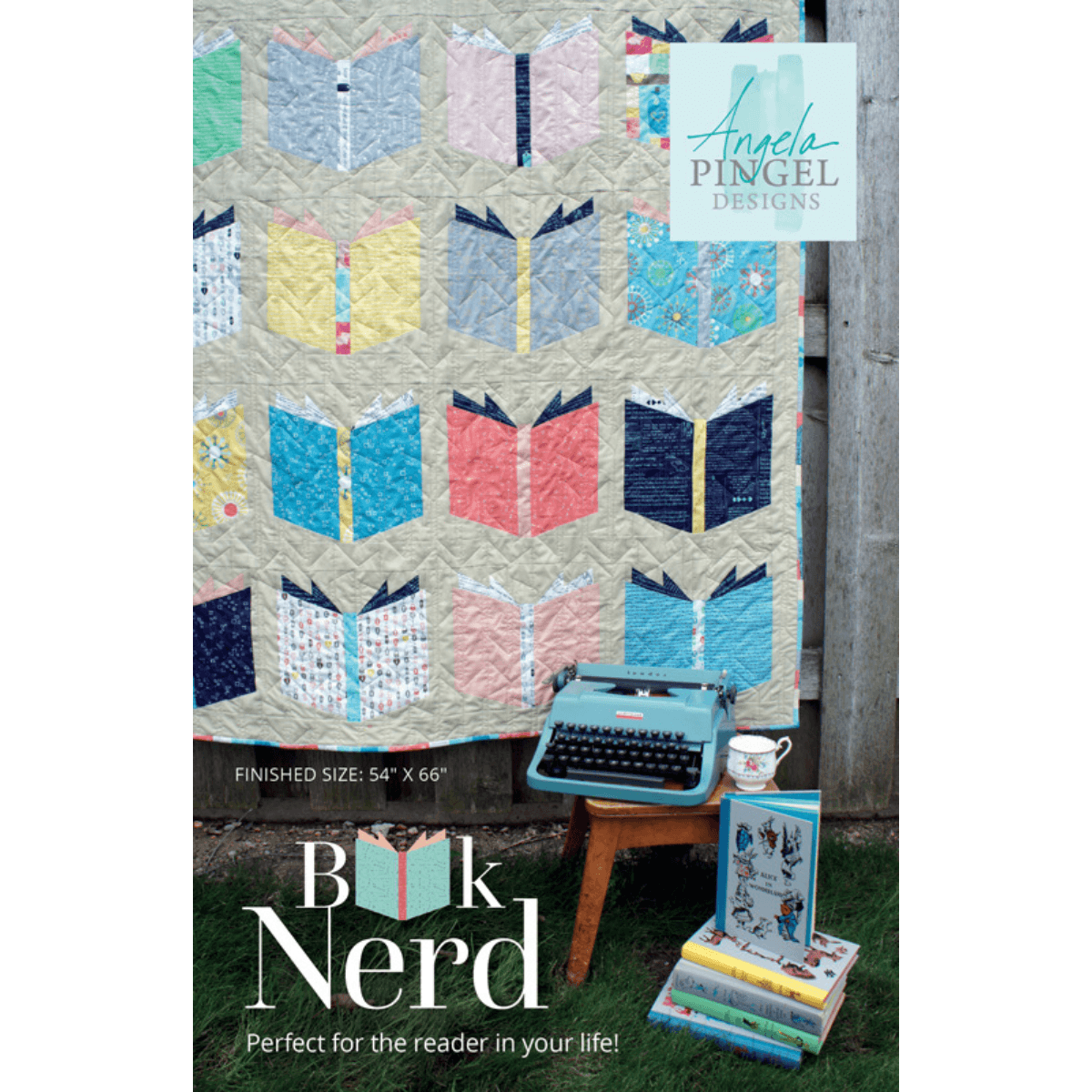 Book Nerd Quilt Pattern