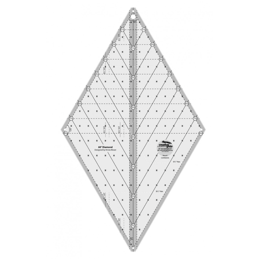 Règle diamant à 60 degrés