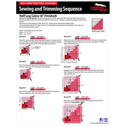 Log Cabin Trim Tool Ruler