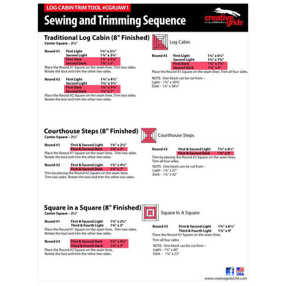 Log Cabin Trim Tool Ruler