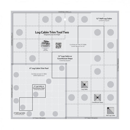 Log Cabin Trim Tool Two Ruler