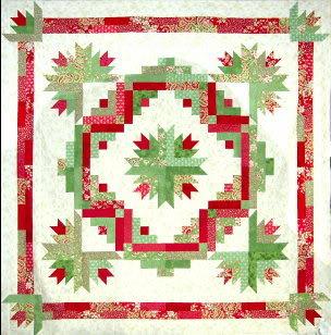 Cactus Wreath Quilt Pattern