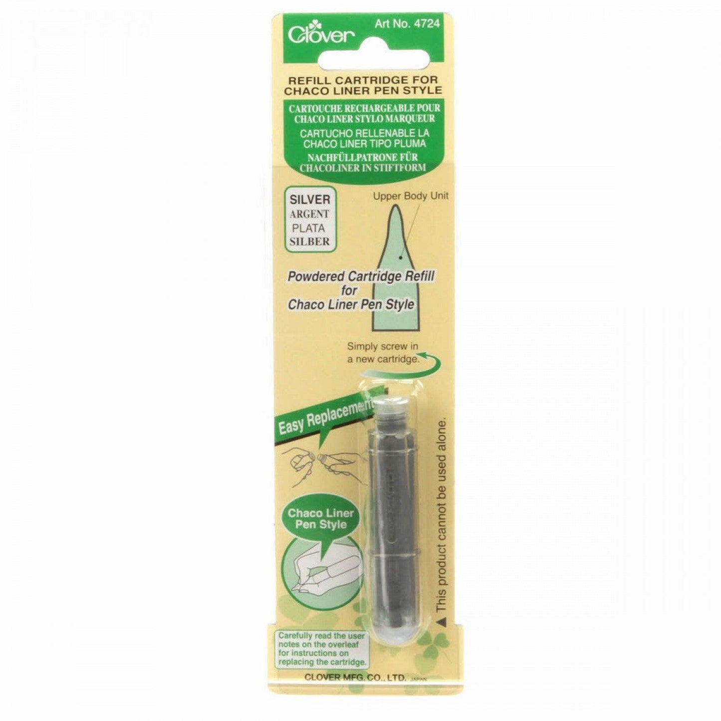 Chaco Liner Pen Chalk Refill in Silver