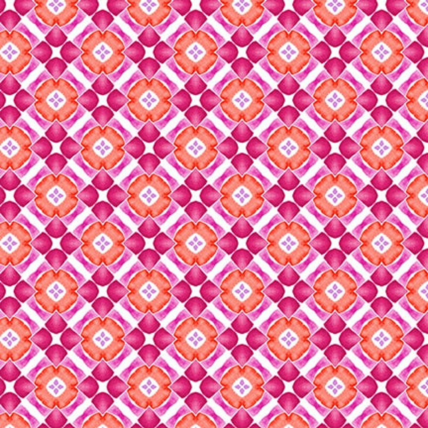 Chantal Geometric in Orange