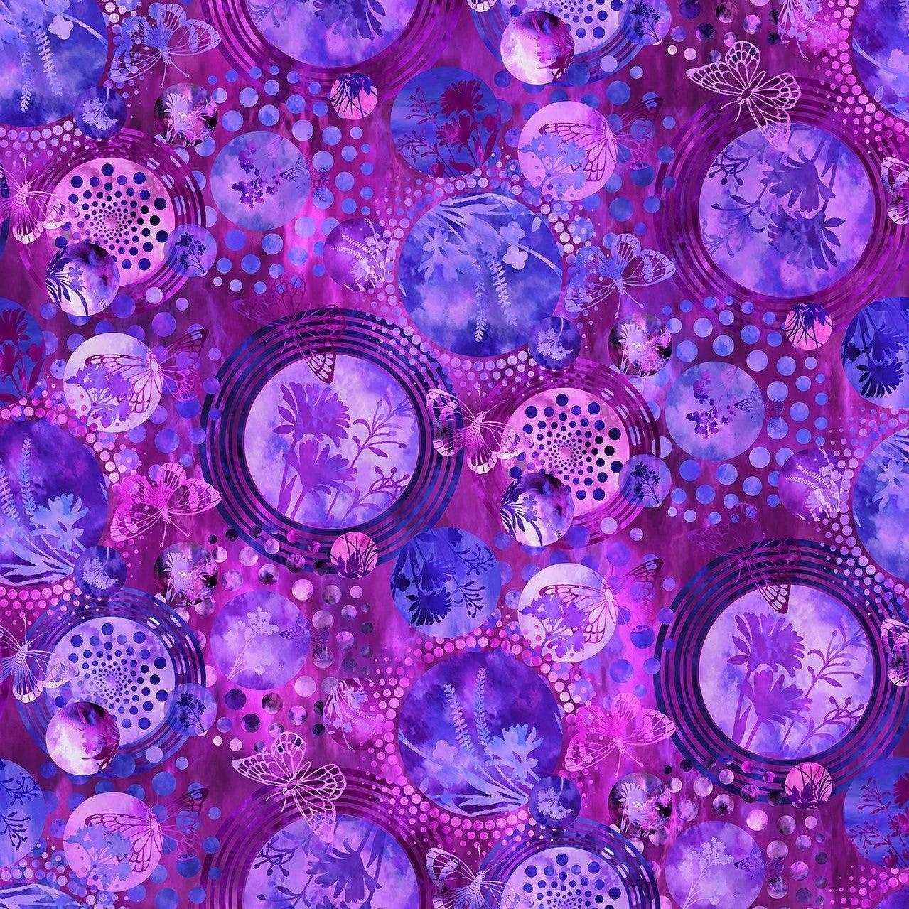 Elysian Collage in Purple - Mercury Craft Co.