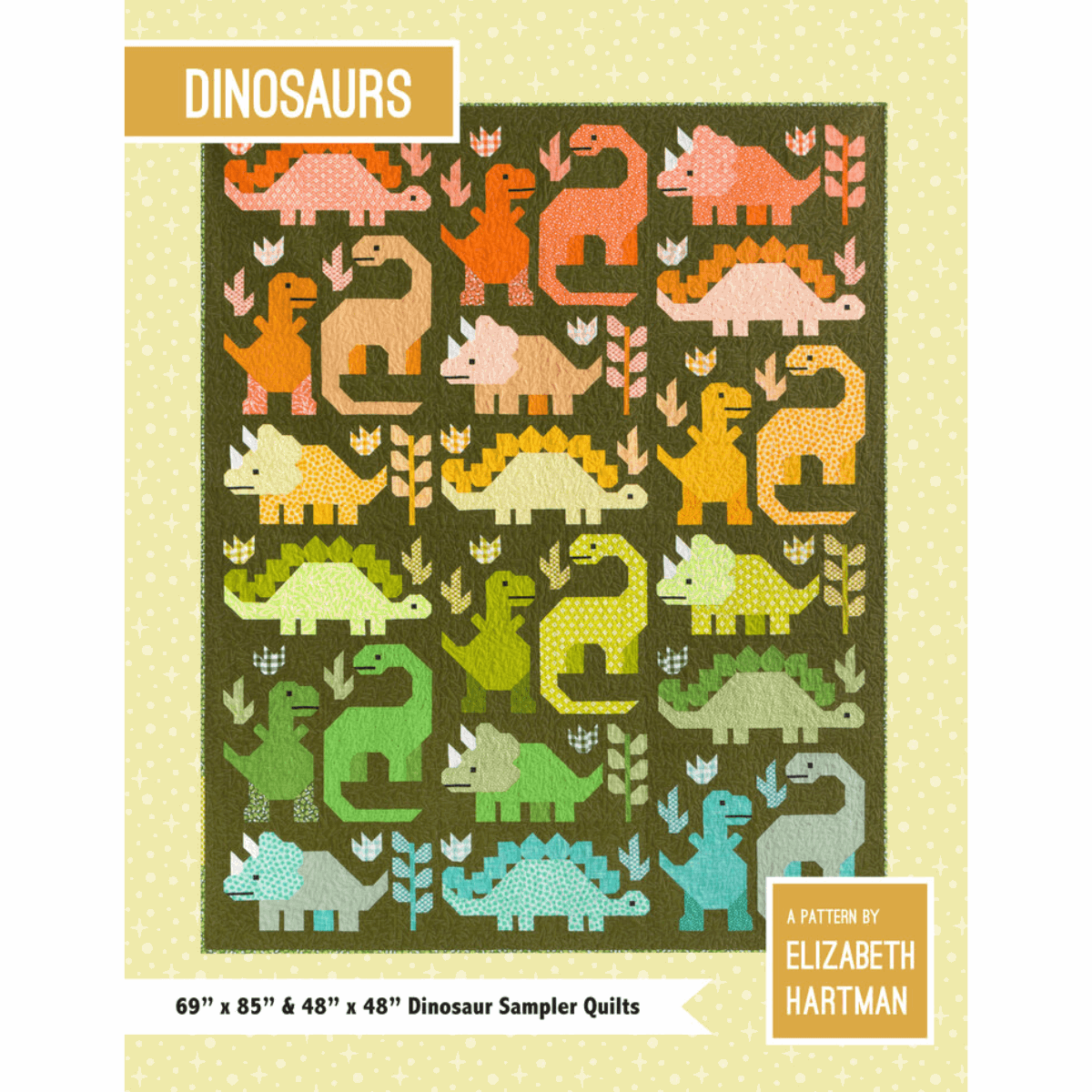 Dinosaurs Quilt Pattern