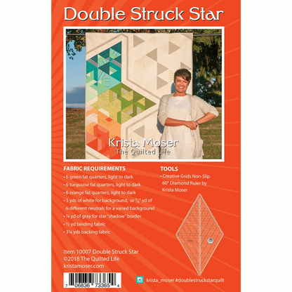 Double Struck Star Quilt Pattern