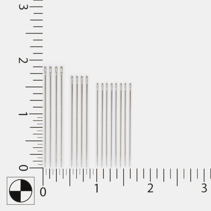 Aiguilles à main assorties pour objets tranchants - Taille 1/5