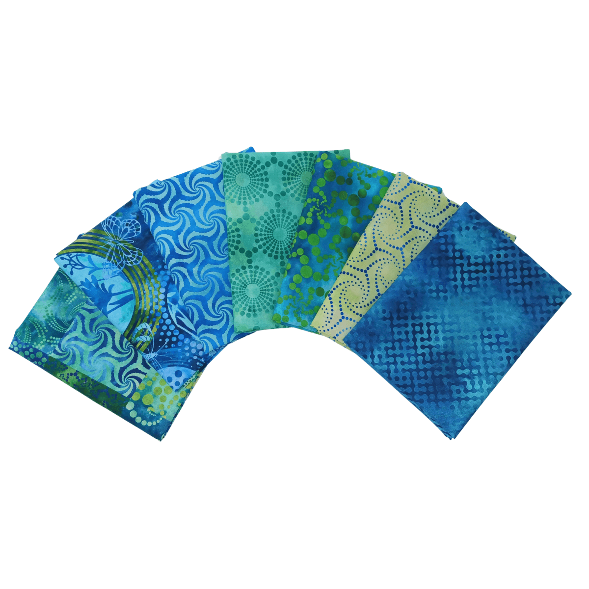 Elysian Fat Quarter Bundle - Blue