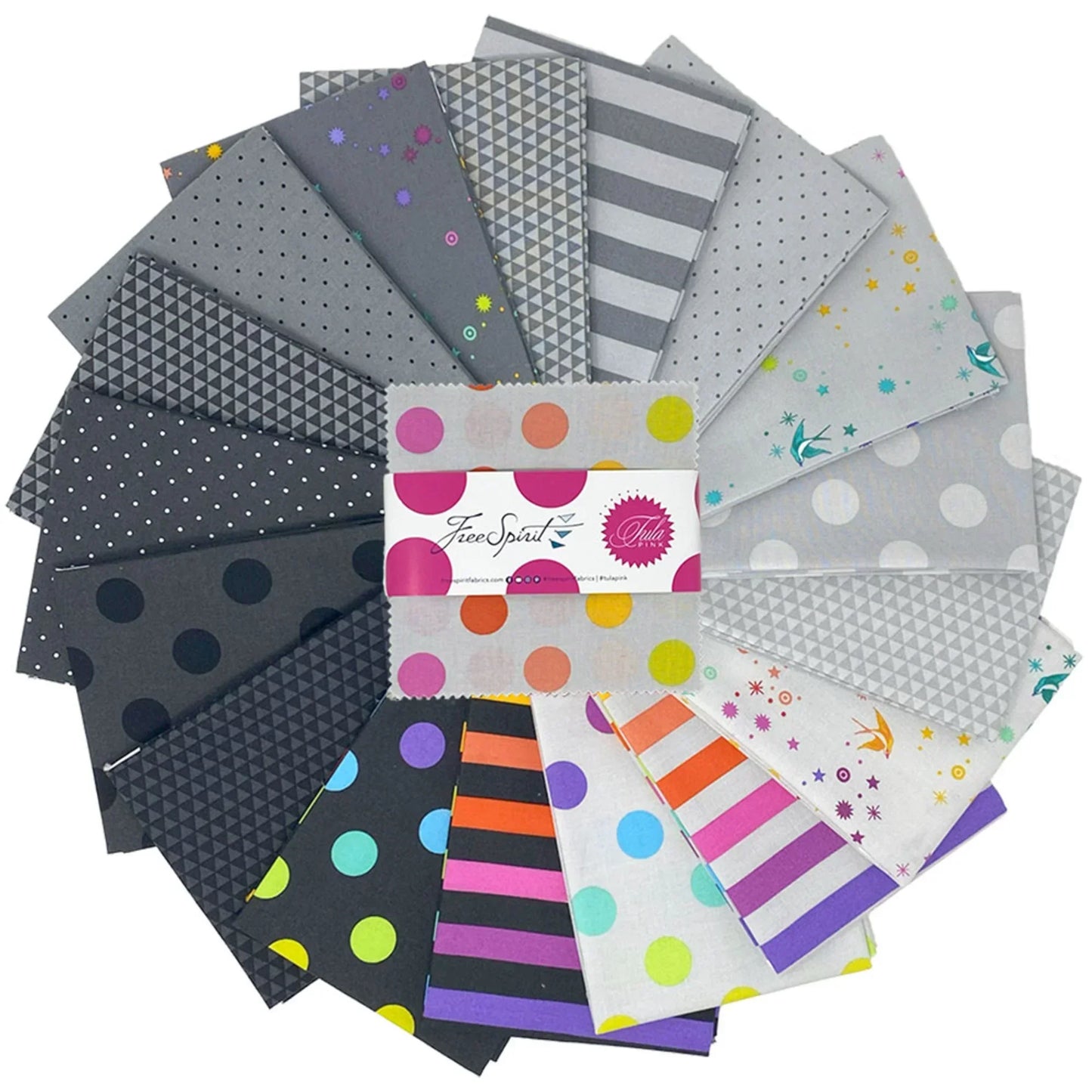 True Colors - Graywork 5" Charm Pack