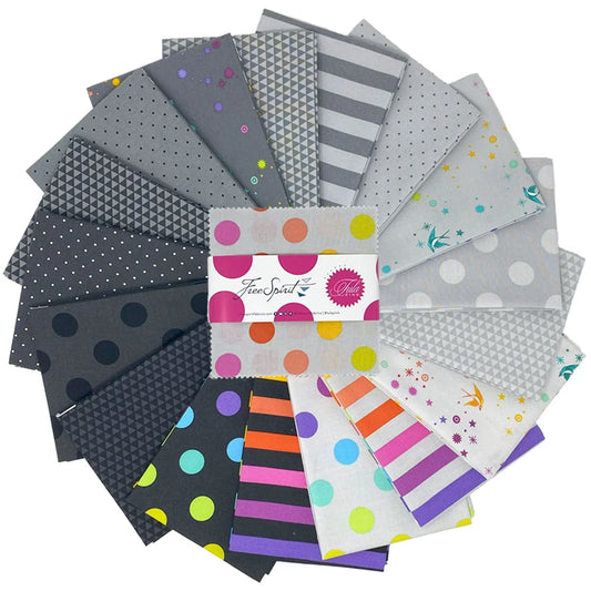 True Colors - Graywork 5" Charm Pack