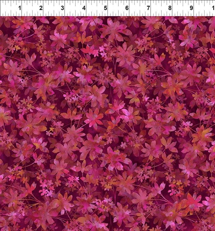 Falling Leaves In Rose Ruler