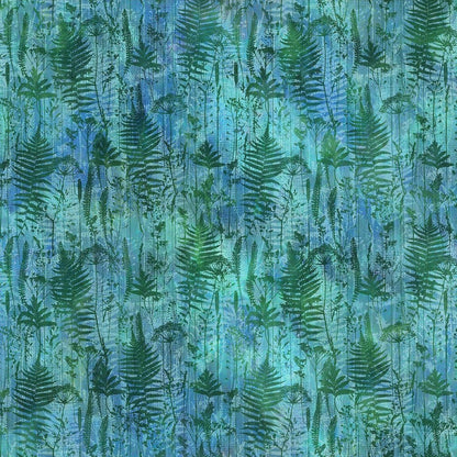 Haven Ferns in Teal