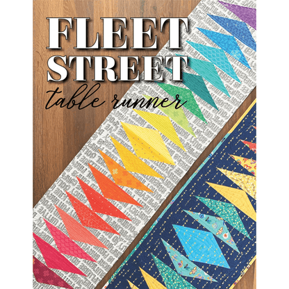 Fleet Street Table Runner Pattern - Mercury Craft Co.