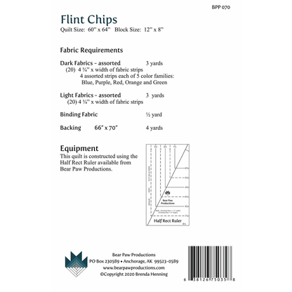 Flint Chips Quilt Pattern