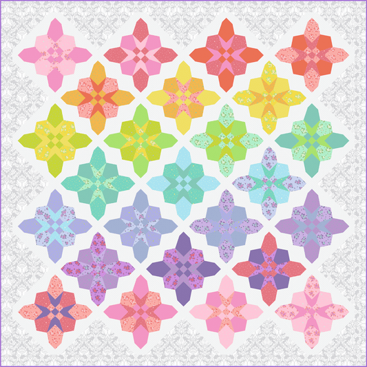 PREORDER - Forget-Me-Nots Quilt Kit