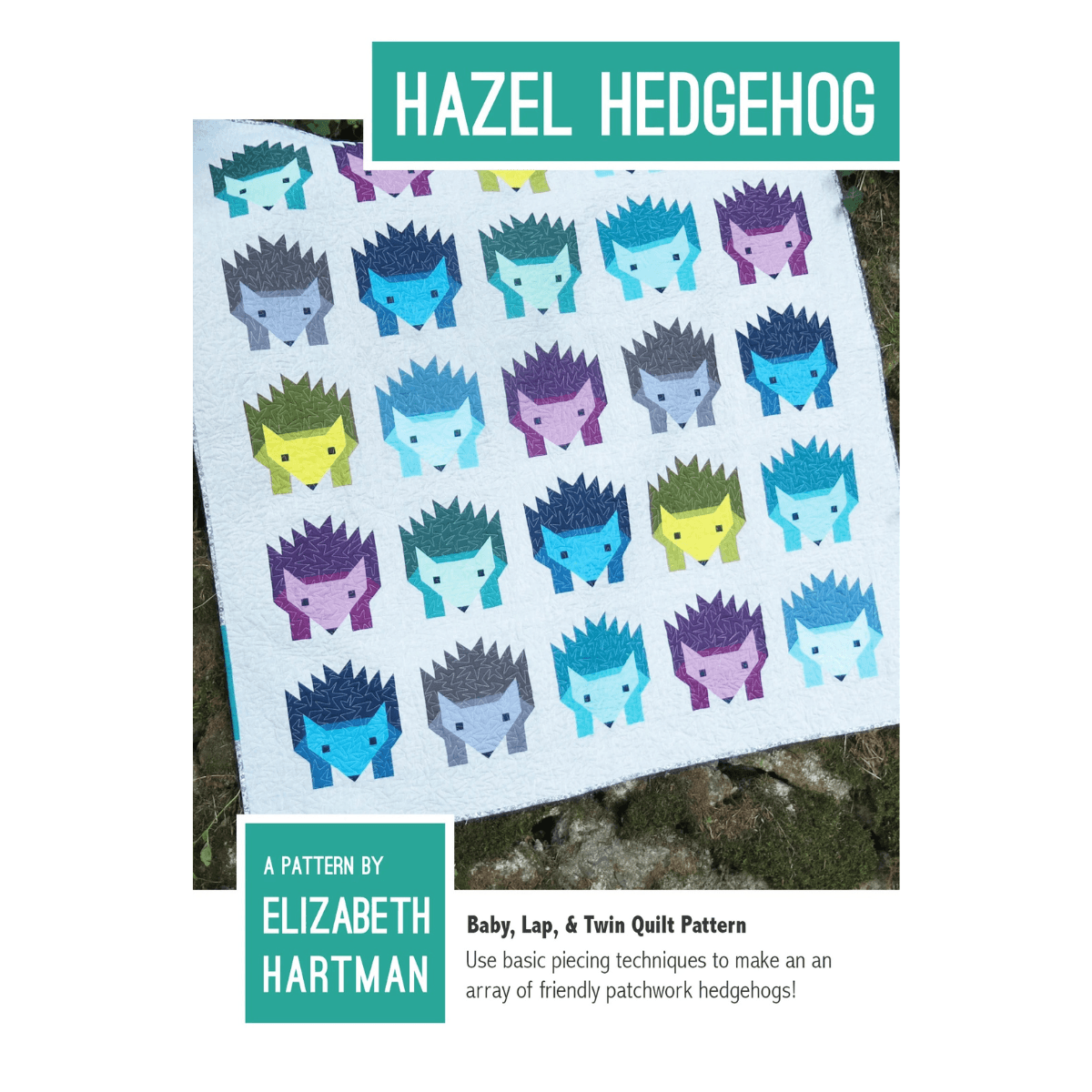 Hazel Hedgehog Quilt Pattern