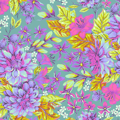 Untamed Hello Dahlia 108" Wide Back in Cosmic - Mercury Craft Co.