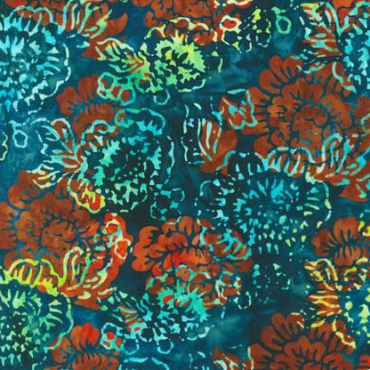 Hermosa Floral Midnight Batik