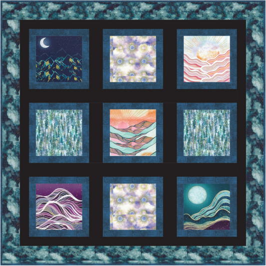 Hill Shine Quilt Pattern - Free Download