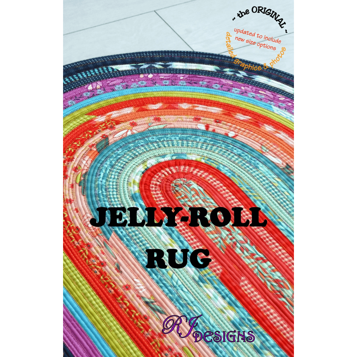 Jelly-Roll Rug Pattern