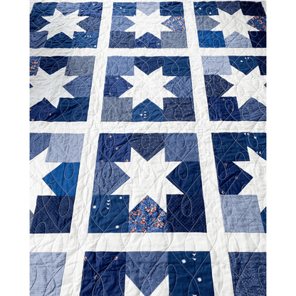 Joyful Stars Quilt Pattern