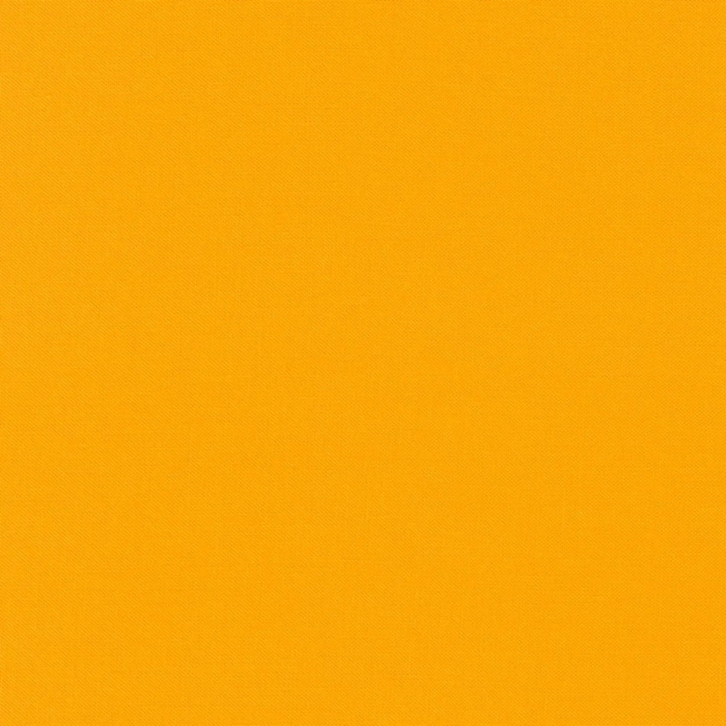 Solid orange-yellow fabric swatch