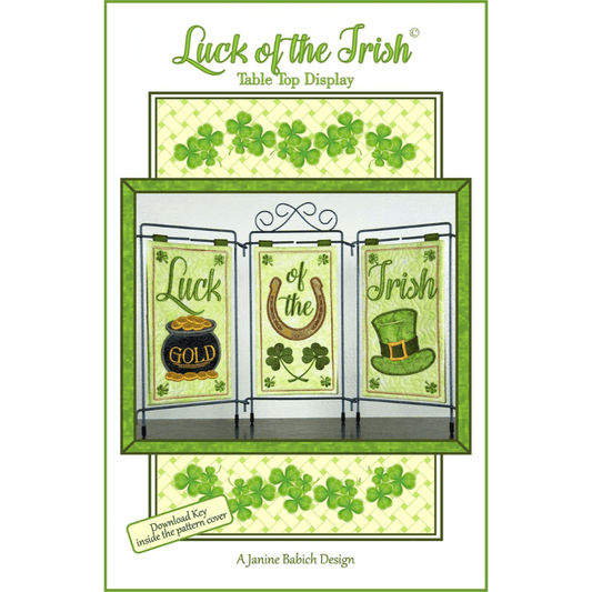 Luck Of The Irish Table Top Embroidery Pattern