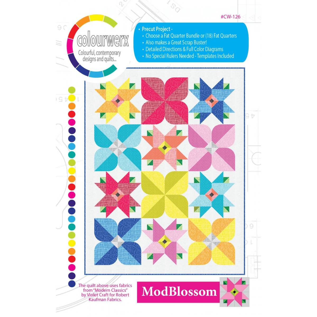 Mod Blossom Pattern