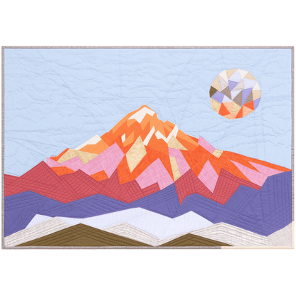 The Elevated Abstractions: Mt. Hood Quilt Pattern